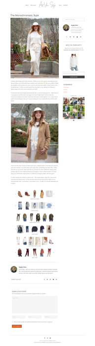 Portfolio: Act Your Style Blog Post 2
