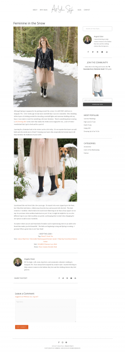 Portfolio: Act Your Style Blog Post 4